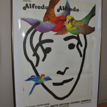 Plakat filmowy Alfredo AlfredoTomasz Rumiński